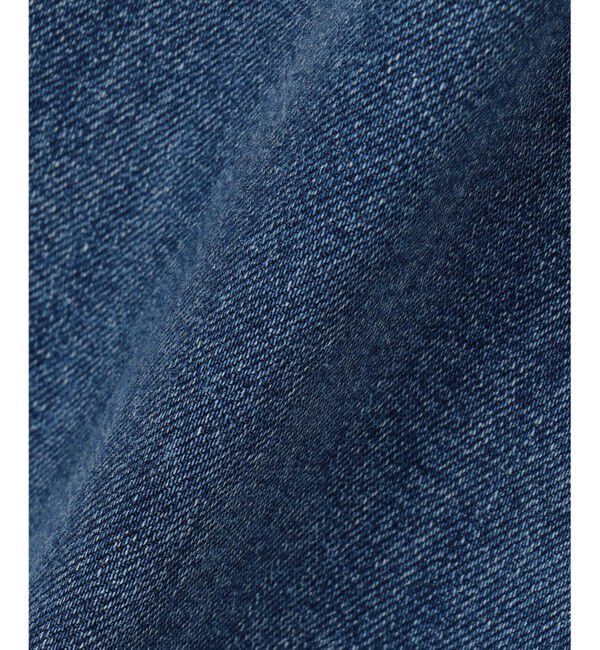 組曲「ライトデニム ベルト付きストレートパンツ」|デニム|