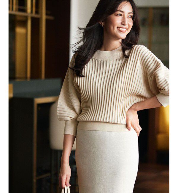 組曲「【Oggiコラボ】きらきらラメニットスカート」|スカート|