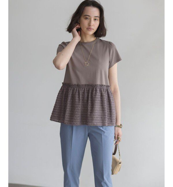 組曲「華感フレア カットソー」|Tシャツ・カットソー|