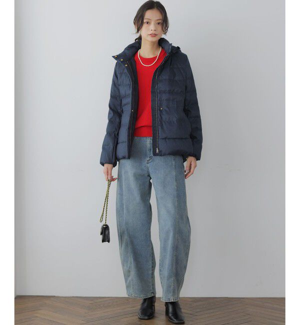 組曲「【加藤ローサさん着用】ライトデニムカーブパンツ」|デニム|