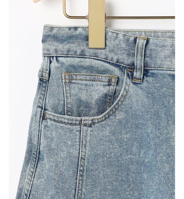 組曲「【加藤ローサさん着用】ライトデニムカーブパンツ」|デニム|