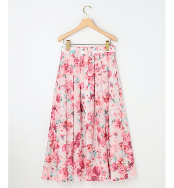 組曲「【Flower Collection】ブーケフラワープリント スカート」|スカート|