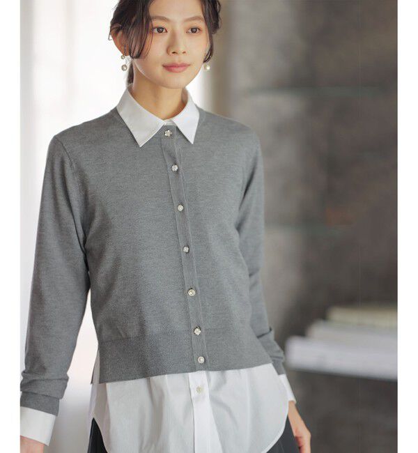 組曲「アトランダムビジューボタンカーディガン」|カーディガン|ﾗｲﾄｸﾞﾚ
