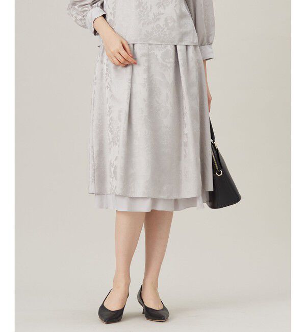 自由区「【セットアップ対応・リバーシブル・洗える】オパールプリント スカート」|スカート|ﾗｲﾄｸﾞﾚ