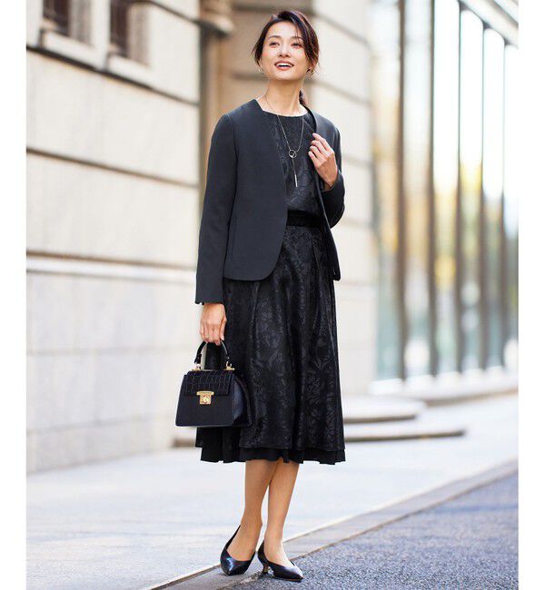 自由区「【セットアップ対応・リバーシブル・洗える】オパールプリント スカート」|スカート|