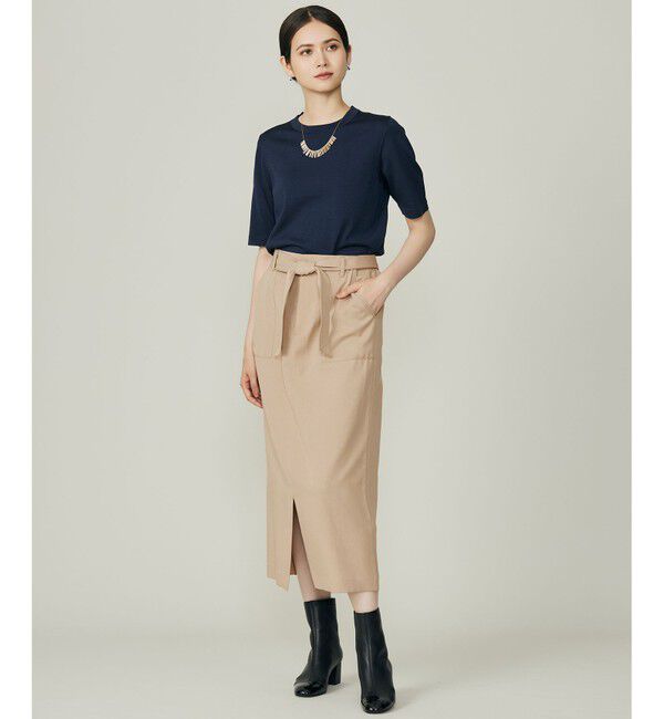 自由区「セルロースコットンチノ スカート」|スカート|