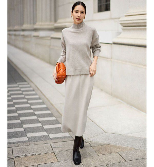 自由区「【SHIHOさん着用】ソフトコーデュロイ スカート」|スカート|