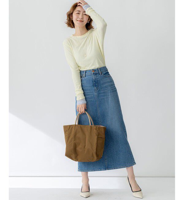 23区「【Oggi5月号掲載/洗える】シアー レイヤード TEE」|Tシャツ・カットソー|