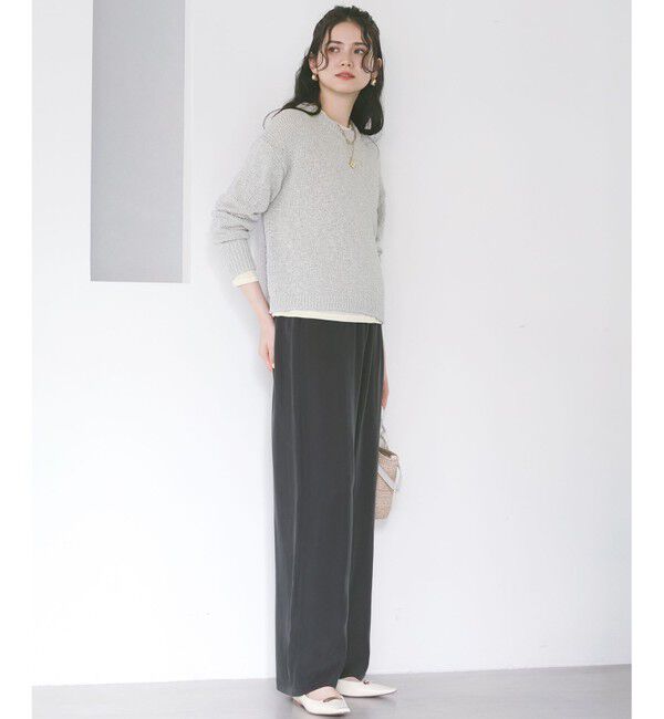 23区「【Oggi5月号掲載/洗える】シアー レイヤード TEE」|Tシャツ・カットソー|