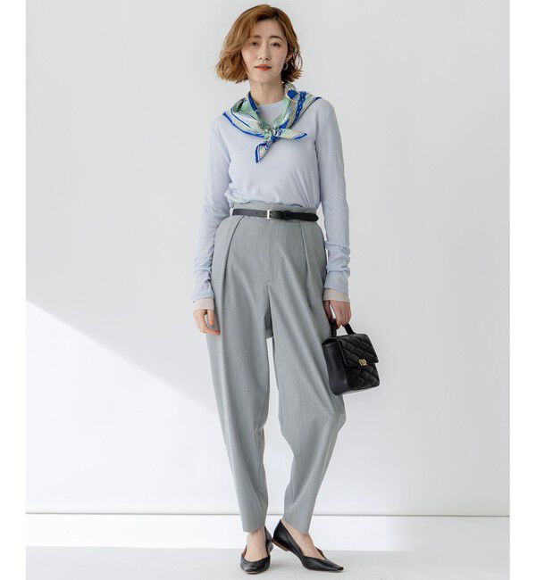 23区「【Oggi5月号掲載/洗える】シアー レイヤード TEE」|Tシャツ・カットソー|