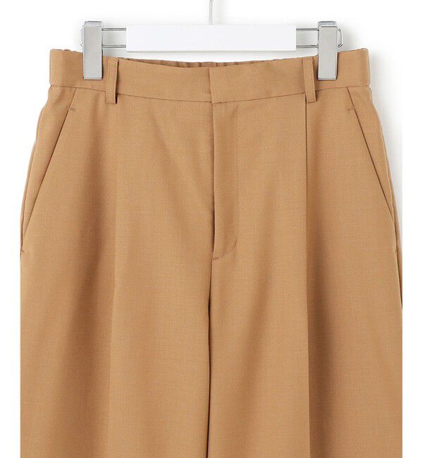 23区「【滝沢眞規子さん着用/CanCam11月号掲載】ナチュラルストレッチサキソニー タック ワイド パンツ」|その他|