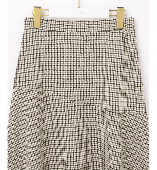 any SiS「【大人百花・美人百花掲載】ガンクラブフリンジ スカート」|スカート|