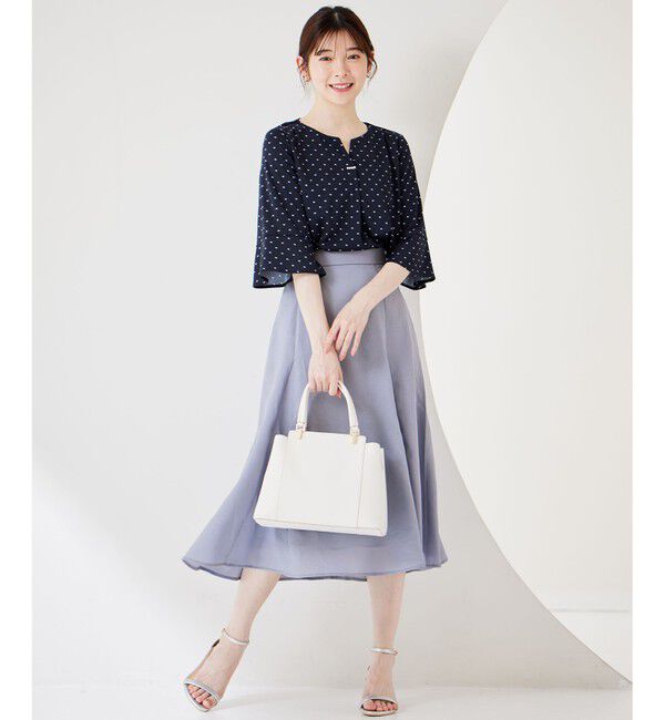 any SiS「【速乾・接触冷感】スムージーポリエステル フレアスカート」|スカート|