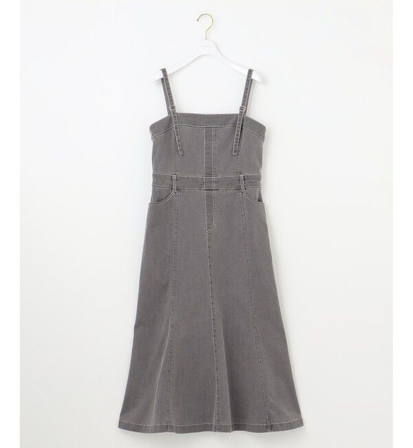 ANY SIS「【洗える】ストレッチライトデニム ワンピース」|ワンピース|