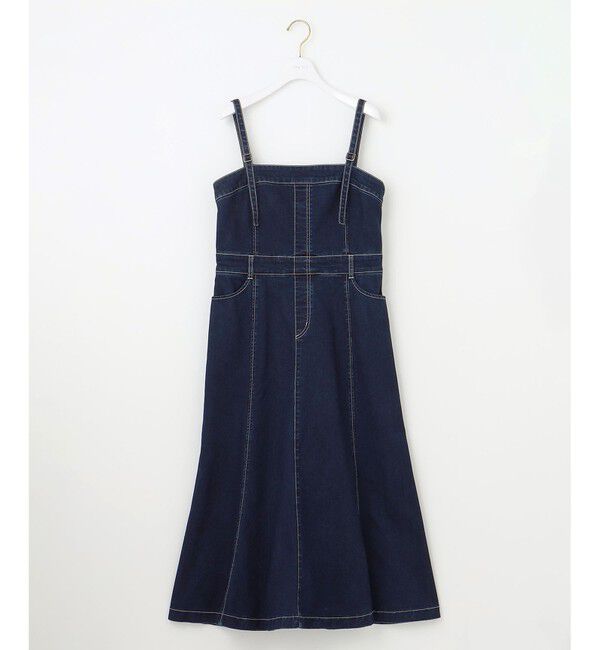 ANY SIS「【洗える】ストレッチライトデニム ワンピース」|ワンピース|