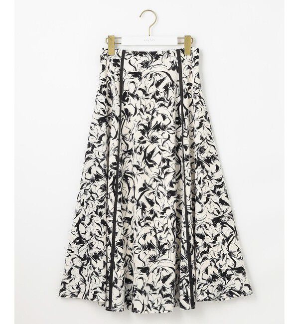 ANY SIS「【洗える】ラインポイントフラワー スカート」|スカート|