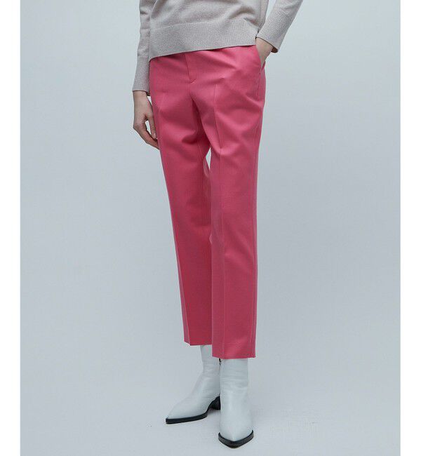 BEIGE,「BAYARD / ストレートパンツ」|スラックス|Pink