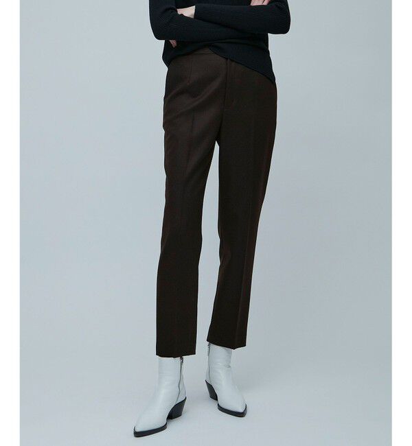 BEIGE,「BAYARD / ストレートパンツ」|スラックス|Brown