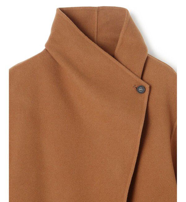 BEIGE,「LEMOORE / ウールリバーフェイクレザーポケット付きコート」|その他|