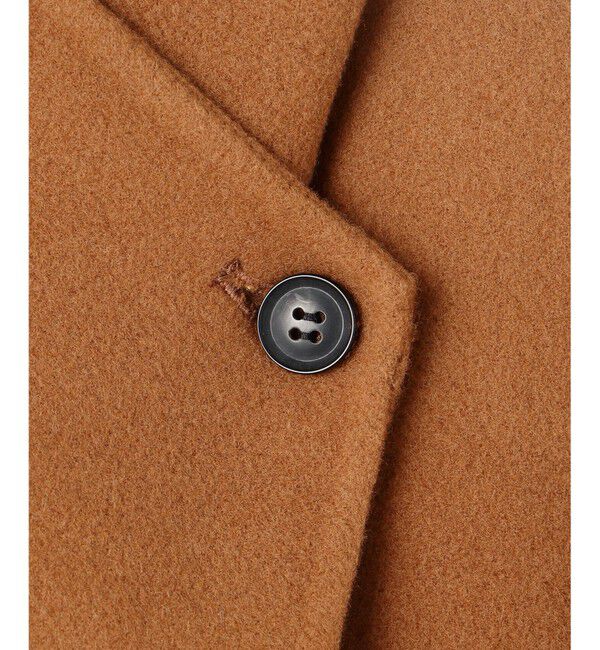 BEIGE,「LEMOORE / ウールリバーフェイクレザーポケット付きコート」|その他|