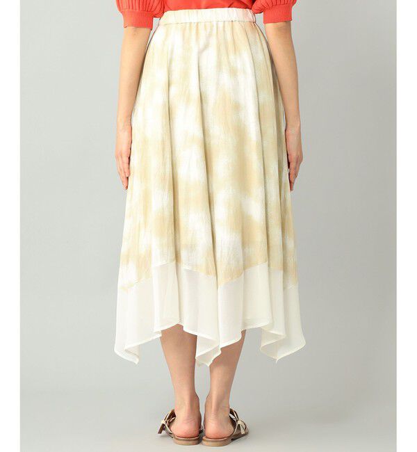 GRACE CONTINENTAL「タイダイプリントフレアスカート」|スカート|