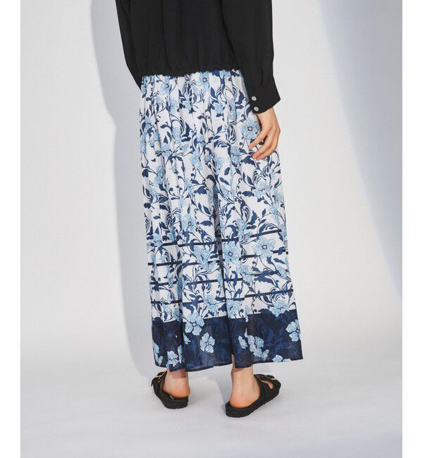 Diagram「オーナメントフラワープリントスカート」|スカート|