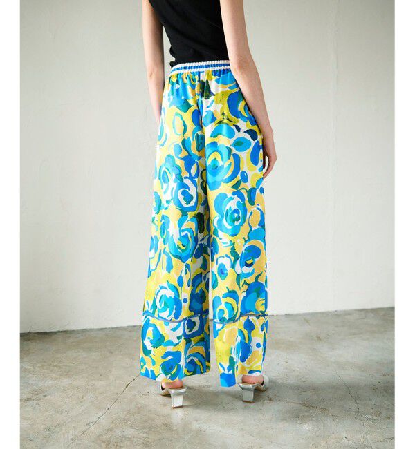 GRACE CONTINENTAL「ペイントカラーワイドパンツ」|その他|