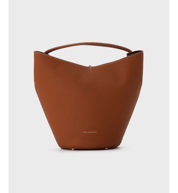  「FEEL AND TASTE lily」|ハンドバッグ|ブラウン