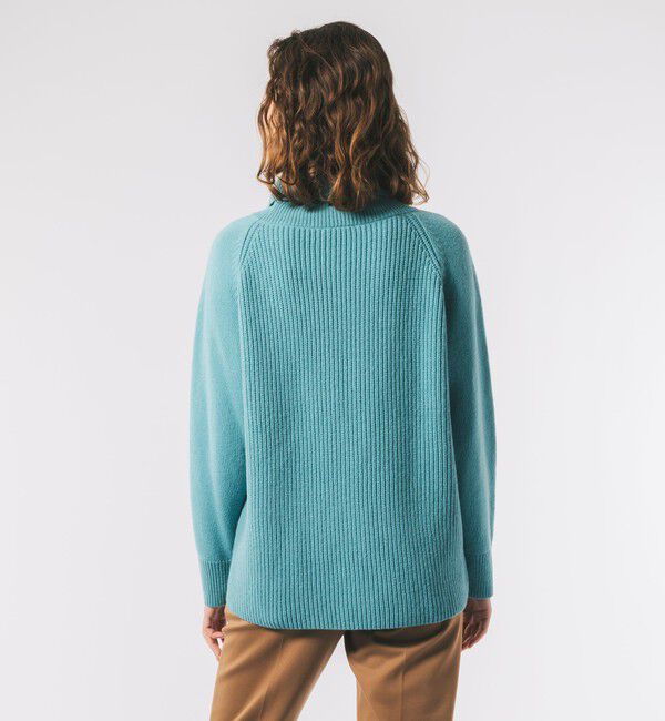 LACOSTE「ミドルゲージタートルネックニットセーター」|ニット・セーター|