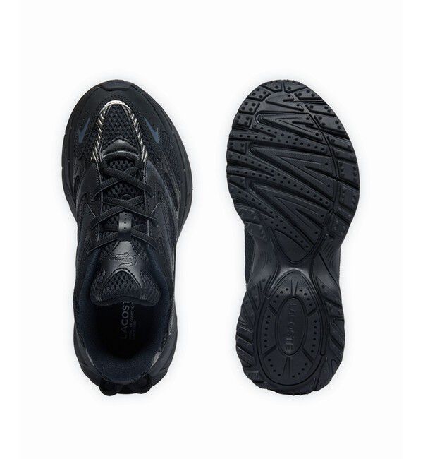 LACOSTE「レディース L003 NEO SHOT 125 1 SFA ビッグメッシュ ハイテクスニーカー」|スニーカー|