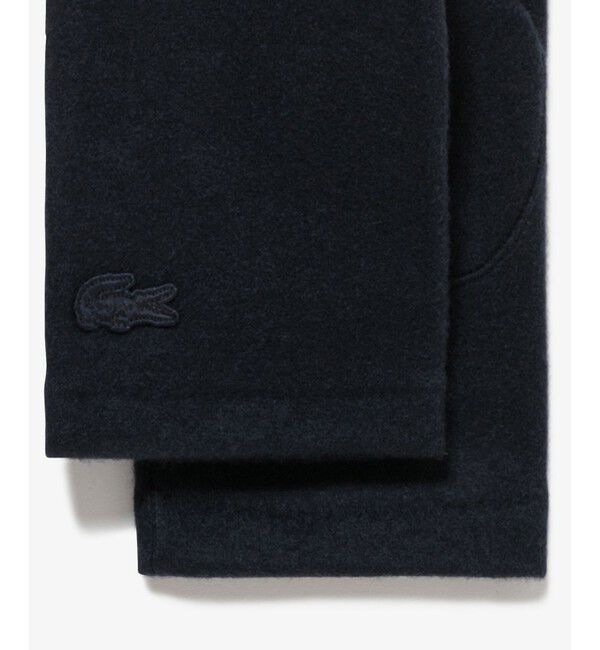 LACOSTE「カシミヤブレンドウールジャージグローブ」|手袋|