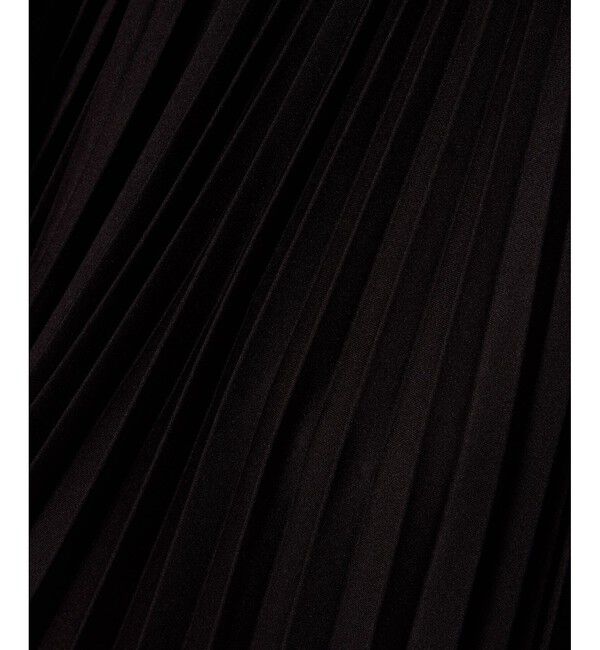 LACOSTE「ネームジャカード ウエストプリーツロングスカート」|スカート|