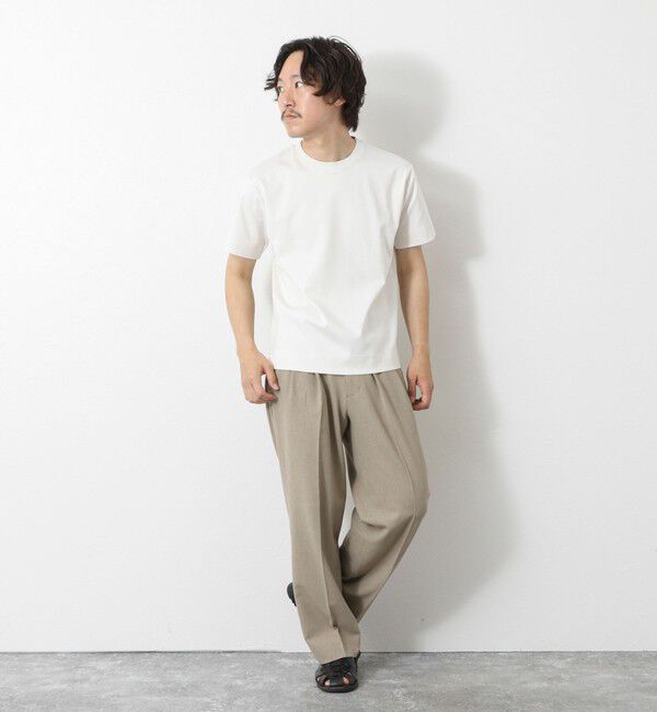 NOLLEY'S goodman「《ビジカジ対応》ハイゲージ シルケットポンチ ドレスCN T 25SS」|Tシャツ・カットソー|