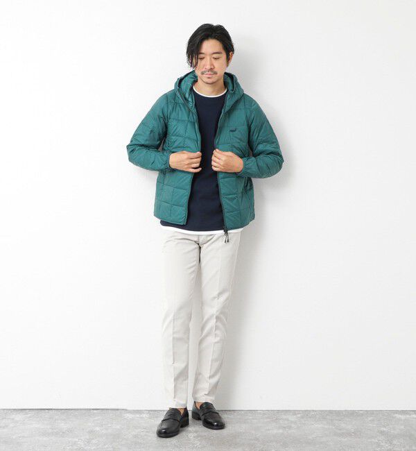 NOLLEY'S goodman「【TAION/タイオン】別注 クジラ刺繍HOOD W-ZIP DOWN JKT 25AW」|ダウン|