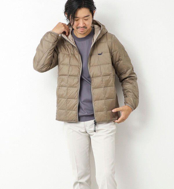 NOLLEY'S goodman「【TAION/タイオン】別注 クジラ刺繍HOOD W-ZIP DOWN JKT 25AW」|ダウン|