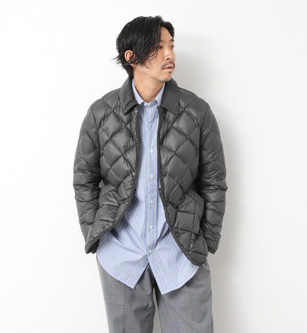 NOLLEY'S goodman「【TAION/タイオン】別注ソフトシェル キルティングジャケット 25AW」|ダウン|