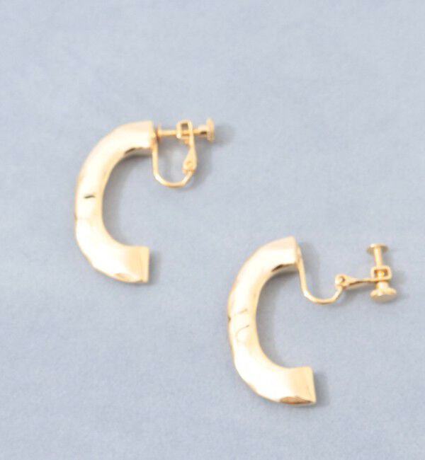 grace grace「【grace grace/グラスグラス】ロックC型イヤリング」|イヤリング|