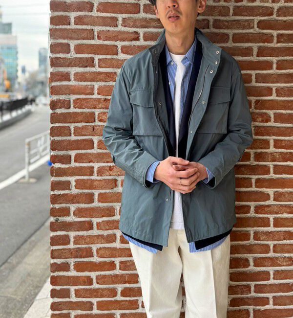 NOLLEY'S goodman「【ダントツ撥水】M65タイプフードブルゾン 26SS」|ブルゾン・スタジャン|