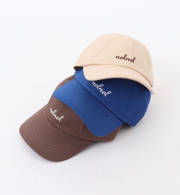 NOLLEY'S「【nolnol/ノルノル】ロゴ刺繍キャップ」|キャップ・キャスケット|