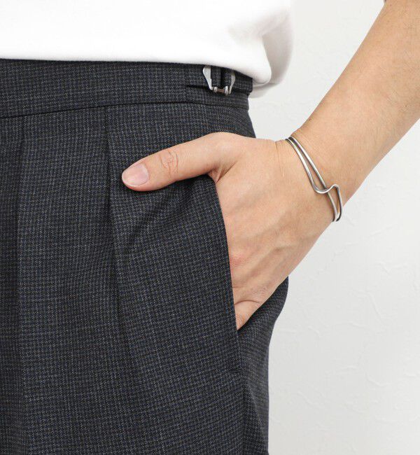 NOLLEY'S goodman「ウォッシャブルウールワイドスラックス 26SS」|スラックス|