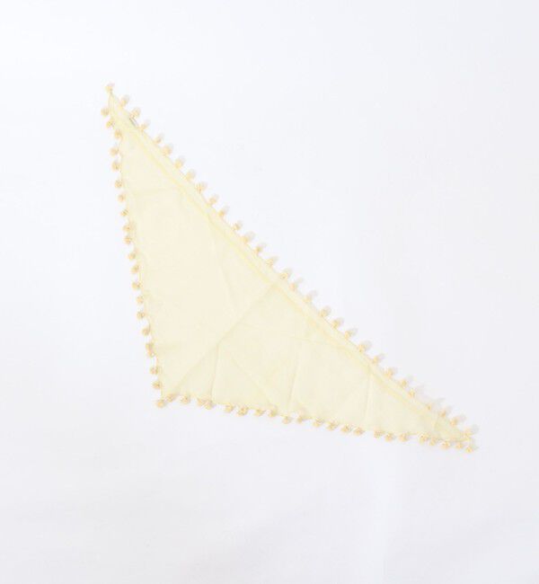 NOLLEY'S「【CITRUS/シトラス】POMPOMトライアングルストール」|ストール|