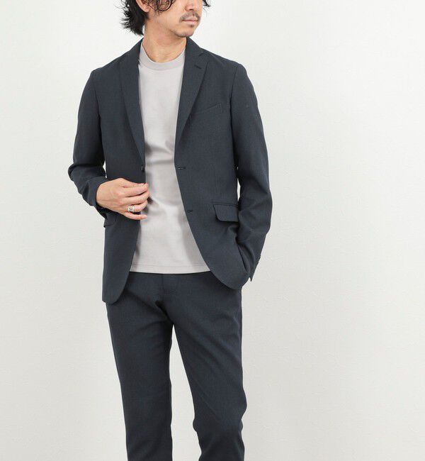 NOLLEY'S goodman「《ビジカジ/セットアップ対応》TRABEST サッカーテーラードジャケット 26SS」|テーラードジャケット|