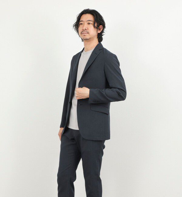 NOLLEY'S goodman「《ビジカジ/セットアップ対応》TRABEST サッカーテーラードジャケット 26SS」|テーラードジャケット|