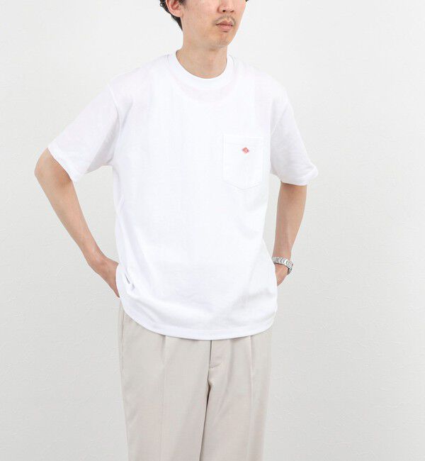 NOLLEY'S goodman「【DANTON/ダントン】POCKET T-SHIRT SOLID 26SS（DT-C0198TCB SOLID）」|Tシャツ・カットソー|