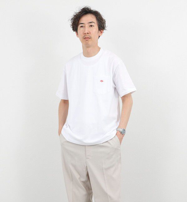 NOLLEY'S goodman「【DANTON/ダントン】POCKET T-SHIRT SOLID 26SS（DT-C0198TCB SOLID）」|Tシャツ・カットソー|