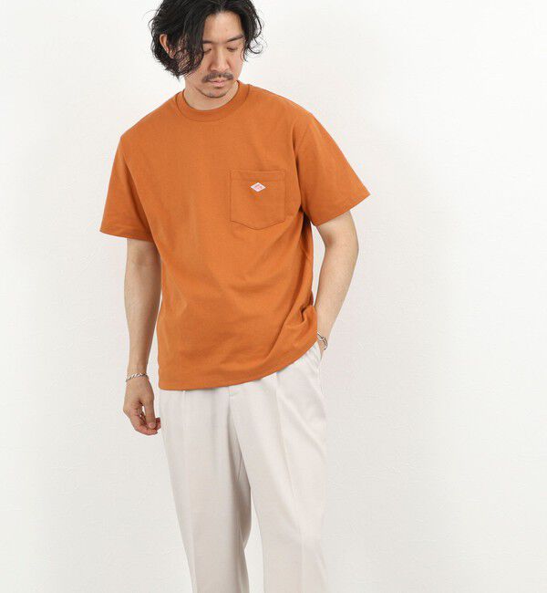NOLLEY'S goodman「【DANTON/ダントン】POCKET T-SHIRT SOLID 26SS（DT-C0198TCB SOLID）」|Tシャツ・カットソー|