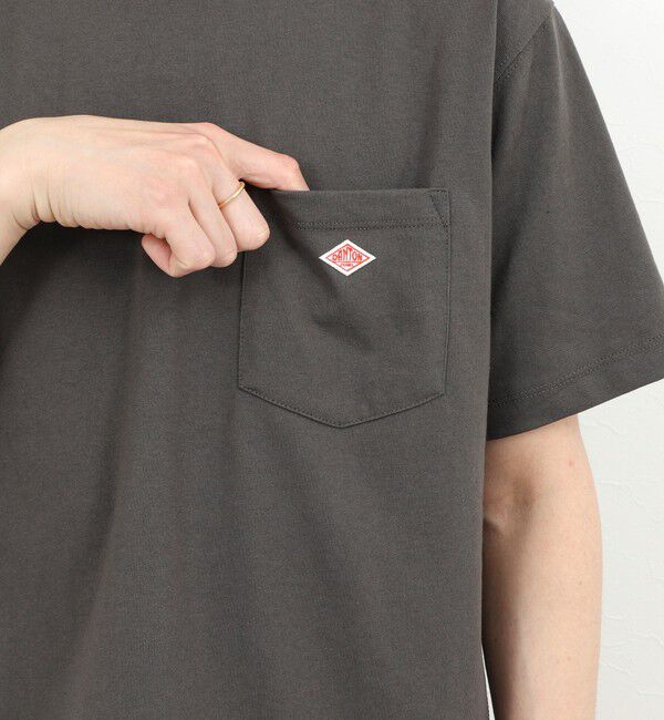 NOLLEY'S goodman「【DANTON/ダントン】POCKET T-SHIRT SOLID 26SS（DT-C0198TCB SOLID）」|Tシャツ・カットソー|