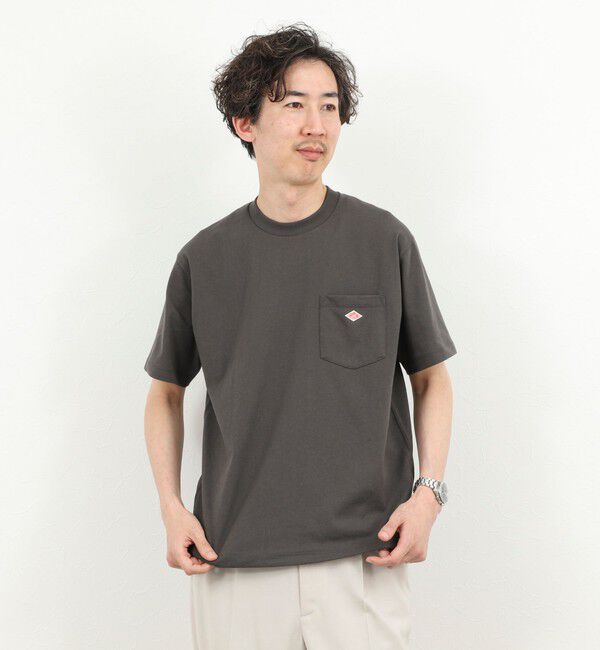NOLLEY'S goodman「【DANTON/ダントン】POCKET T-SHIRT SOLID 26SS（DT-C0198TCB SOLID）」|Tシャツ・カットソー|