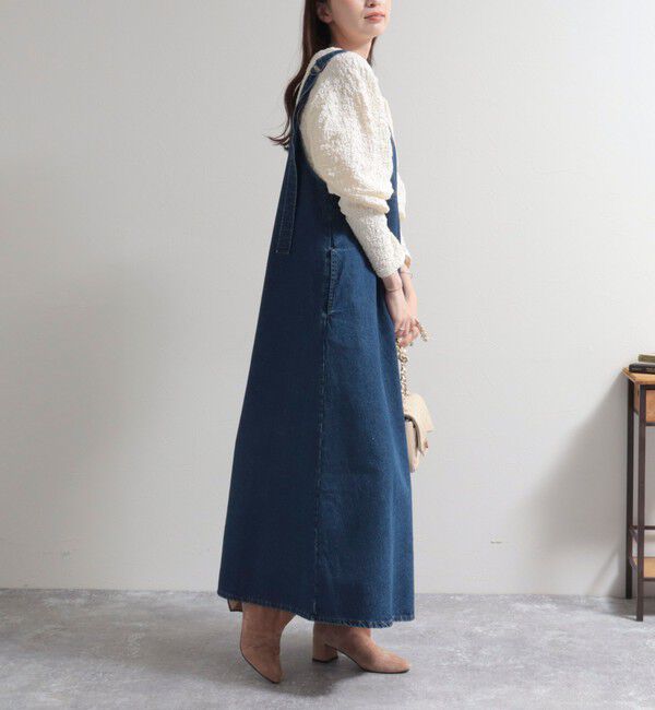 fredy emue「デニムジャンスカ」|ワンピース|