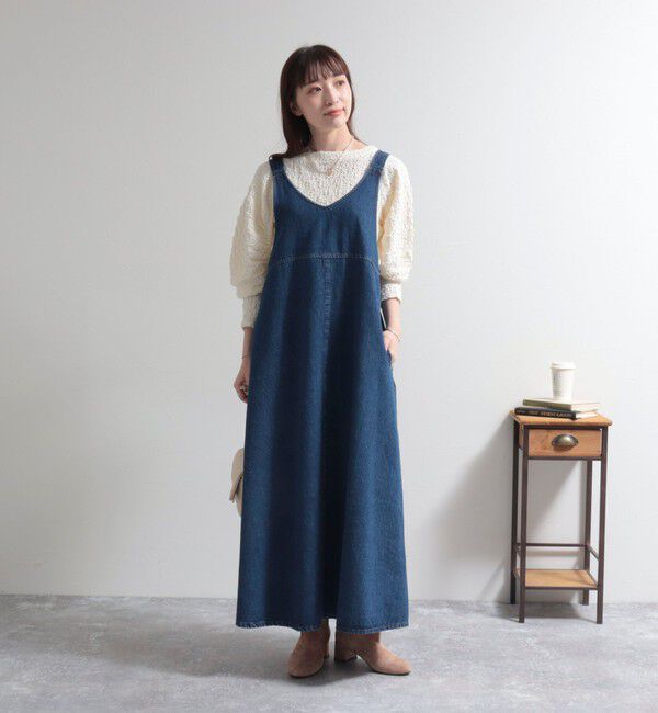 fredy emue「デニムジャンスカ」|ワンピース|
